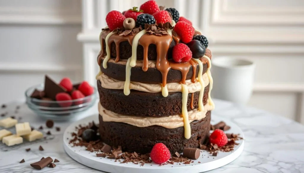 triple chocolate cake recipe triple chocolate cake recipe