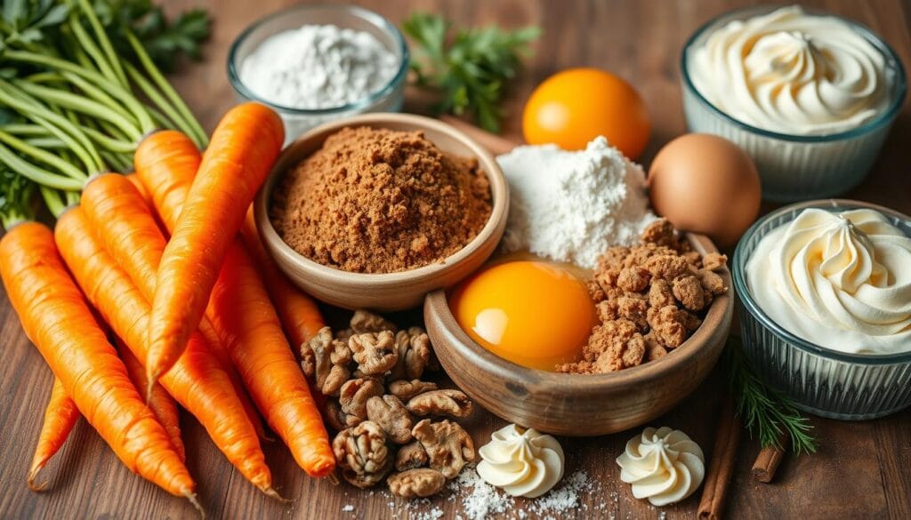 Carrot Cake Essential Ingredients Carrot Cake Essential Ingredients