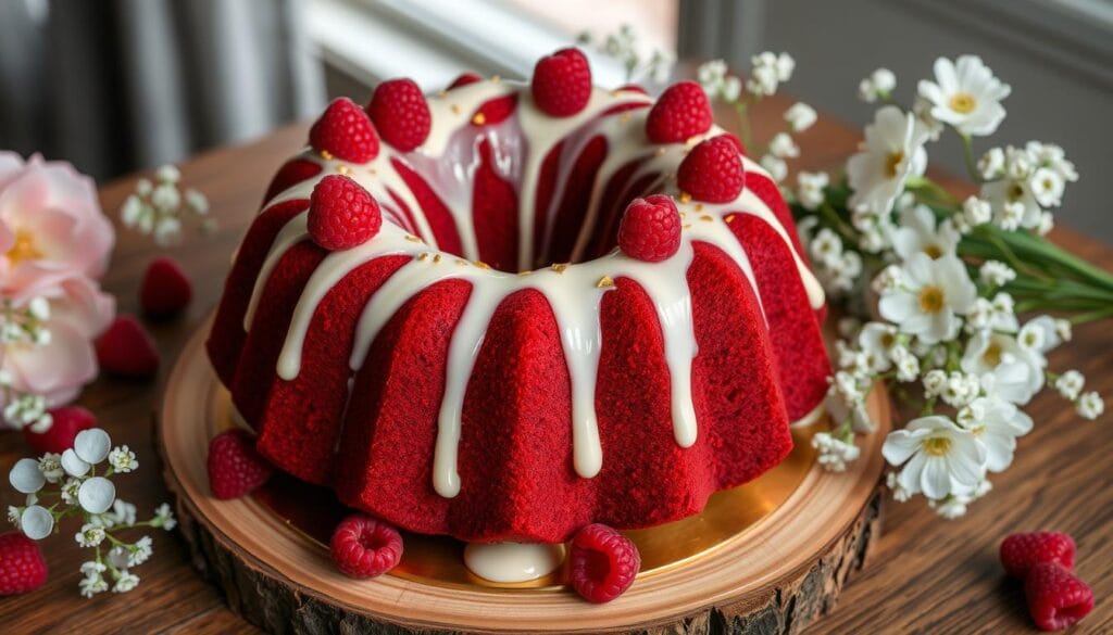Red Velvet Bundt Cake Decorating Red Velvet Bundt Cake Decorating