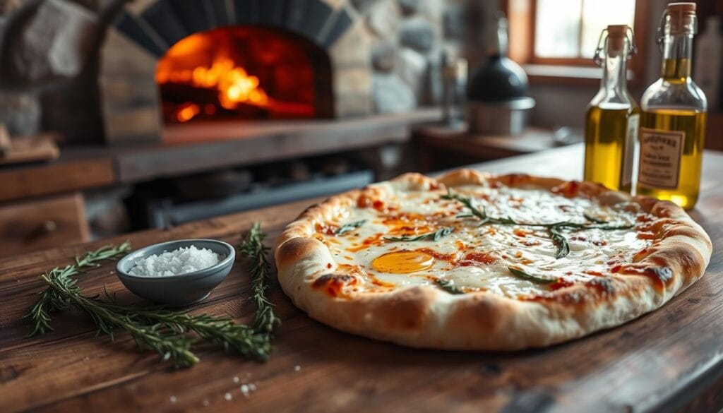 Traditional Italian Pizza Bianca Traditional Italian Pizza Bianca