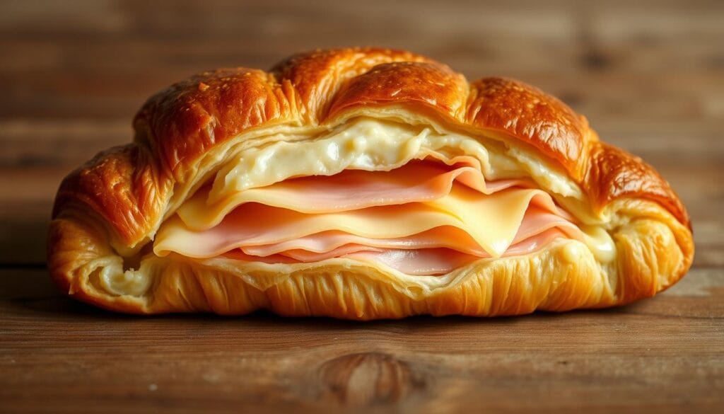 french ham and cheese croissant french ham and cheese croissant