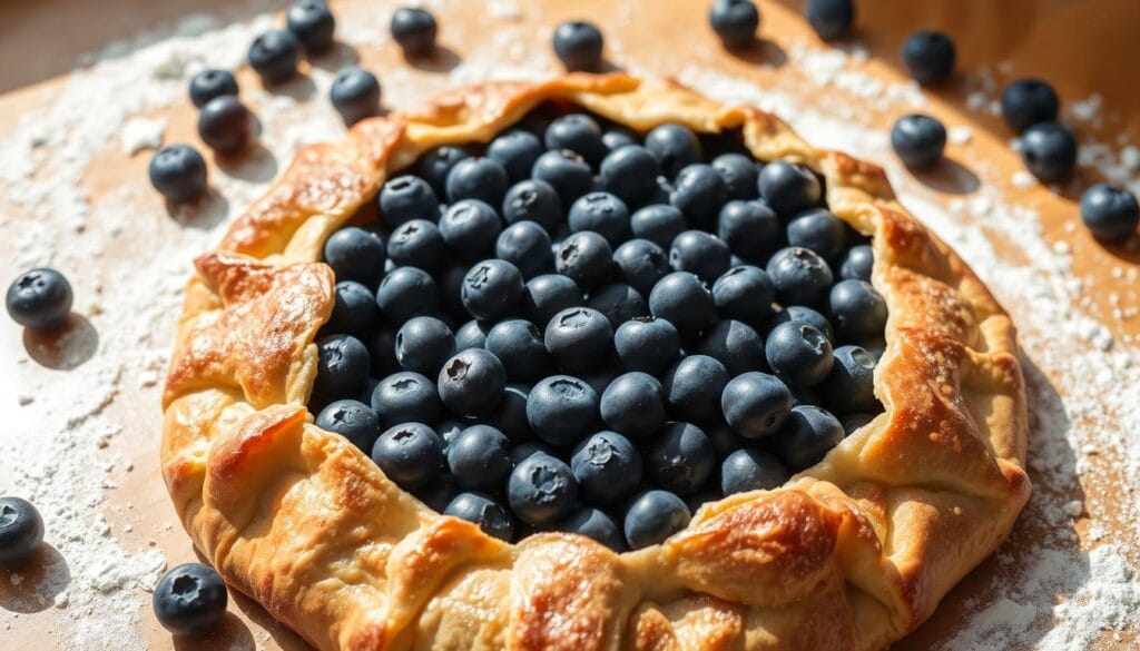 homemade blueberry galette homemade blueberry galette