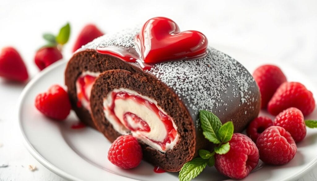 raspberry chocolate swiss roll raspberry chocolate swiss roll
