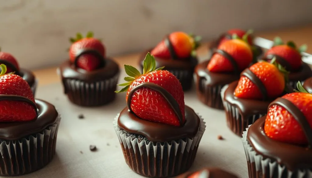 chocolate covered strawberry cupcakes chocolate covered strawberry cupcakes