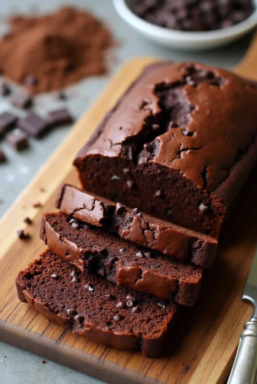 Double Chocolate Zucchini Bread